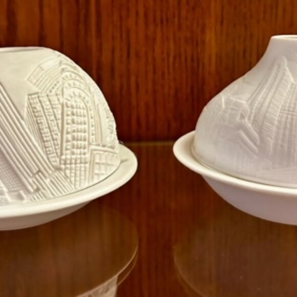 Limoges Vintage votive candle holders from the Millenium - Picture 5 of 9